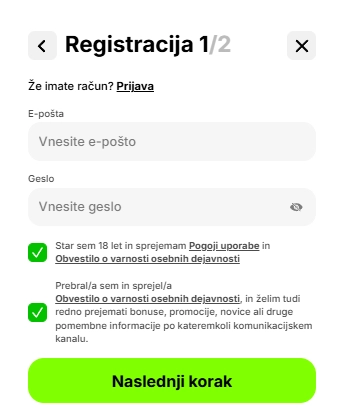 Spinit Casino Registration